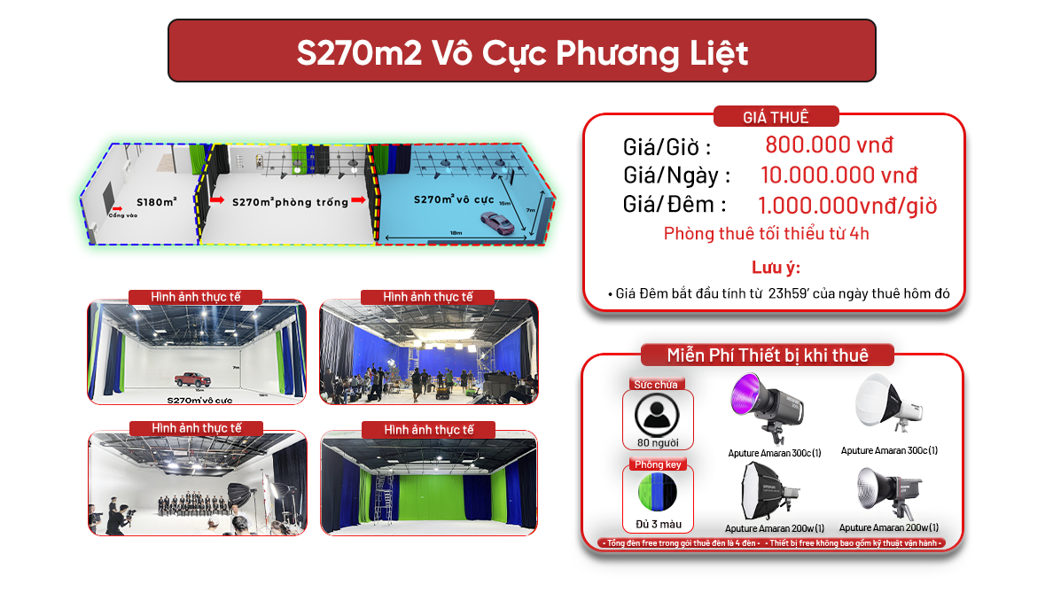 S270m2 Phòng Trống - Phương Liệt