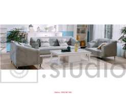 Sofa xám Bắc Âu (2000 - 1)