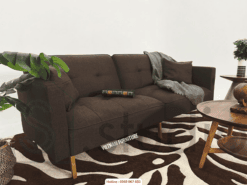 Sofa giường màu nâu đậm (800 - 1)