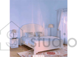 Giường gỗ trắng Bắc Âu (1000 - 1)