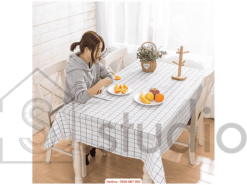 Khăn trải bàn kẻ caro (50 - 1)