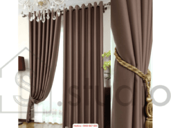 Rèm cửa màu nâu (250 - 1)